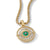 David Yurman Evil Eye Amulet with Emeralds &amp; Diamonds