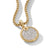 David Yurman 18k Yellow Gold DY Elements Enhancer with Pavé Diamonds