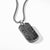 David Yurman Men&#39;s Streamline ID Tag with Black Diamonds