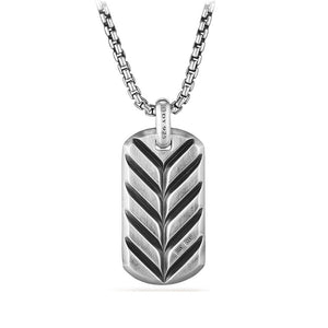 David Yurman The Chevron Collection Pendant in Sterling Silver