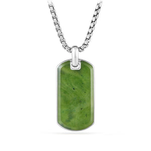 Streamline® Tag with Nephrite Jade