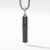 Load image into Gallery viewer, Deco Ingot Pendant with Pavé Black Diamonds