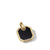 Roman Amulet in 18K Yellow Gold with Black Onyx