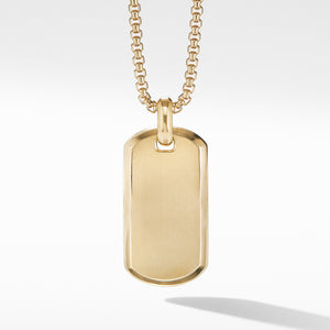 Streamline® Tag in 18K Yellow Gold