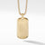 Streamline® Tag in 18K Yellow Gold