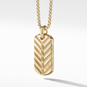 Streamline® Tag in 18K Yellow Gold