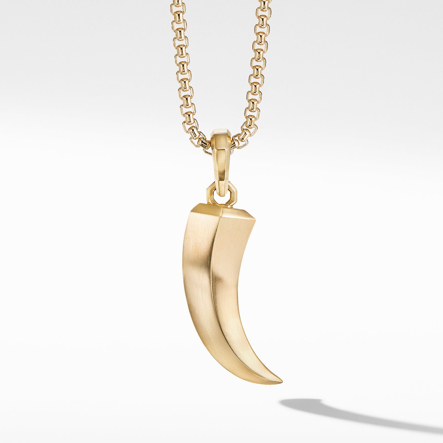 Roman XL Claw Amulet in 18K Yellow Gold