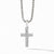 Load image into Gallery viewer, Cross Pendant with Pavé Diamonds