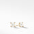 Load image into Gallery viewer, Cable Earrings with Diamonds and Pearls in Gold
