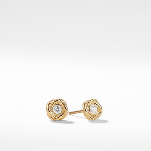 David Yurman The Infinity Collection Earring in 18-Karat Yellow Gold