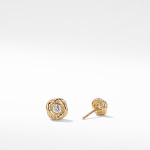 David Yurman The Infinity Collection Earring in 18-Karat Yellow Gold
