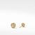 David Yurman The Infinity Collection Earring in 18-Karat Yellow Gold