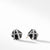 Load image into Gallery viewer, Cable Wrap Earrings with Black Onyx and Diamonds