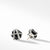 Load image into Gallery viewer, Cable Wrap Earrings with Black Onyx and Diamonds