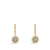 Load image into Gallery viewer, Starburst Drop Earrings with Diamonds in Gold