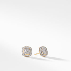 Petite Albion® Earrings with Diamonds in Gold