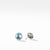 David Yurman Stud Earrings with Blue Topaz
