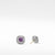 Load image into Gallery viewer, Petite Albion® Earrings with Amethyst and Diamonds