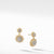 Load image into Gallery viewer, Double-Drop Earrings with Diamonds in 18K Gold