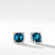 Load image into Gallery viewer, David Yurman Châtelaine Bezel Stud Earrings with Blue Topaz and Diamonds