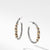 Load image into Gallery viewer, Helena Large Hoop Earrings with Diamonds and 18K Gold