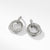 Load image into Gallery viewer, Crossover Drop Earrings with Diamonds, 30mm