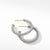 David Yurman Small Cable Hoop Earrings in Sterling Silver