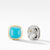 Load image into Gallery viewer, Albion® Stud Earrings with Reconstituted Turquoise and 18K Yellow Gold