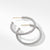 David Yurman Sterling Silver Cable Hoop Earrings