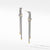 Helena Chain Drop Earrings with 18K Yellow Gold and Diamonds