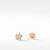 David Yurman Diamond Stud Earrings in 18K Yellow Gold