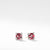 Chatelaine® Stud Earrings with Rhodolite Garnet and Diamonds