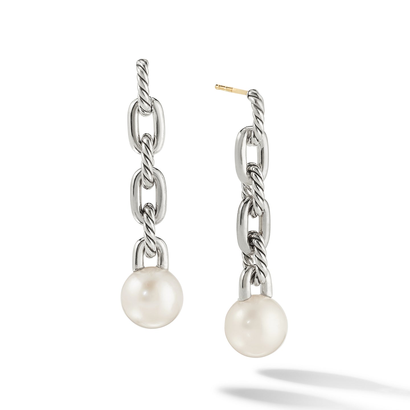 DY Madison® Pearl Chain Drop Earrings