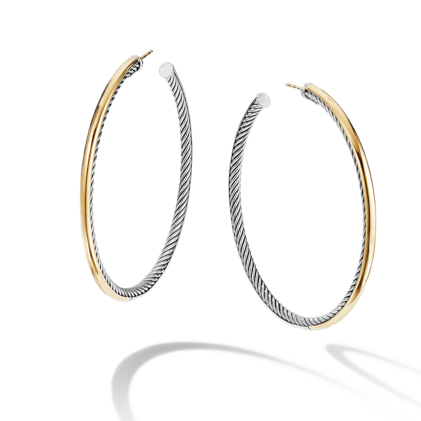 David yurman cable hoop earrings store