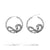 John Hardy Legends Sterling Silver Naga Medium Hoop Earrings