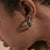 John Hardy Classic Chain Multi-Row Hoops on Model