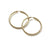 John Hardy Yellow Gold Medium Hoop