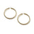John Hardy Yellow Gold Medium Hoop