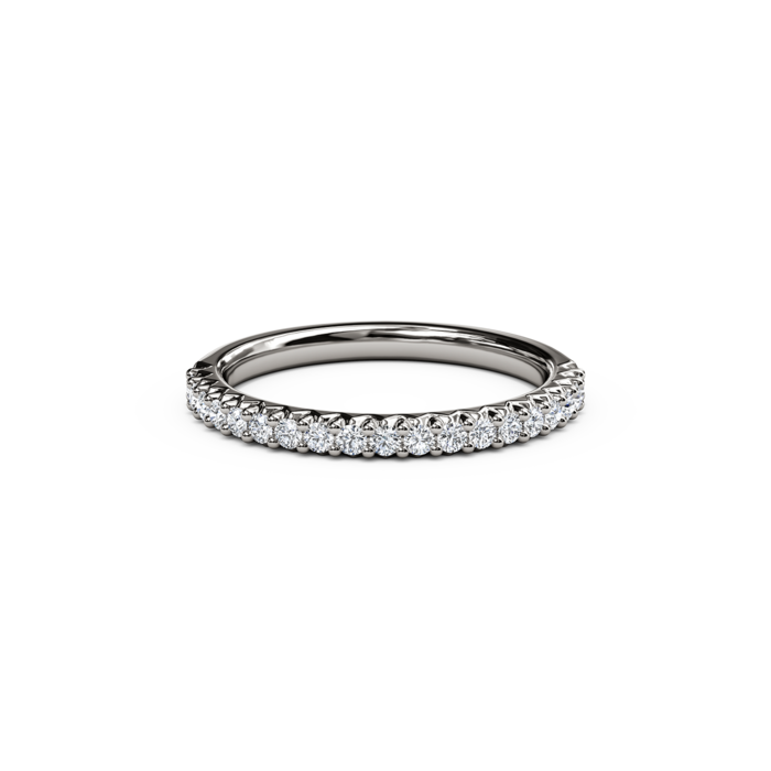 The Studio Collection Prong Set Diamond Wedding Band