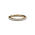 Yellow Gold Prong Set Diamond Wedding Band