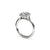 Load image into Gallery viewer, The Studio Collection Cushion Diamond Halo and Classic Shank Engagement Ring