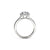 Load image into Gallery viewer, The Studio Collection Cushion Diamond Halo and Classic Shank Engagement Ring