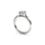 Load image into Gallery viewer, The Studio Collection Oval Diamond Halo and Classic Shank Engagement Ring