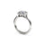 The Studio Collection Round Diamond Halo and Classic Shank Engagement Ring