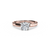 The Studio Collection Trellis Round Diamond Engagement Ring