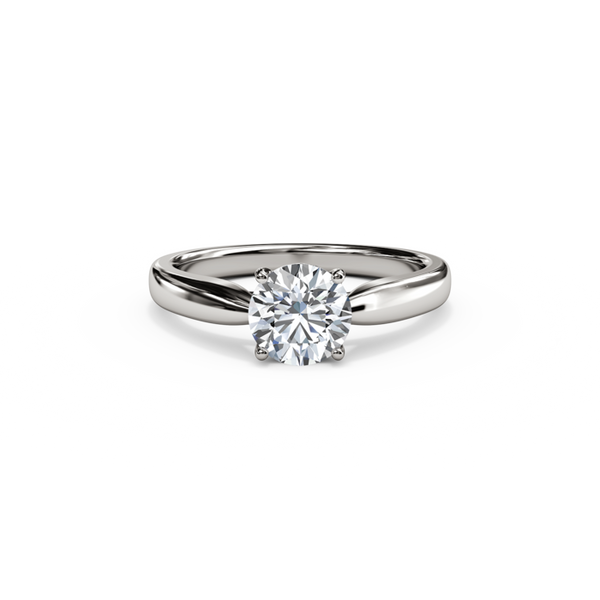 Trellis Round Diamond Engagement Ring | Fink's Jewelers