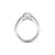 The Studio Collection Trellis Round Diamond Engagement Ring