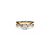 Load image into Gallery viewer, The Studio Collection Oval Center Diamond Crossover Engagement Ring