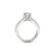 Load image into Gallery viewer, The Studio Collection Round Center Diamond with Diamond Gallery and Shank Engagement Ring