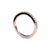 Rose Gold Prong Set Diamond Women&#39;s Wedding Band